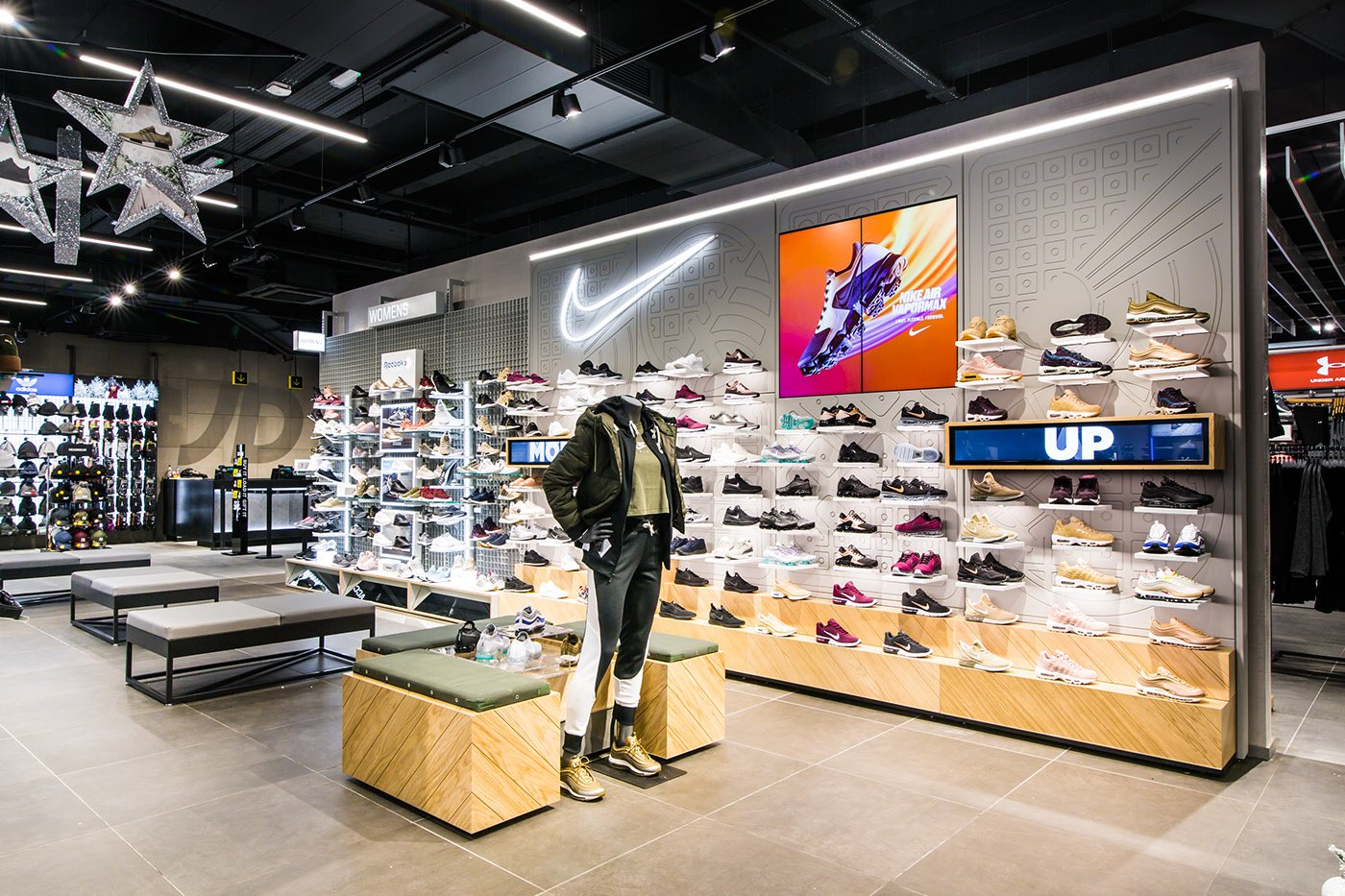Nike store interior